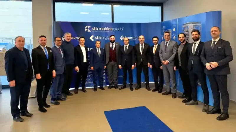 Mısır Büyükelçisi Amr Al-Hamamy, STK Makina ve Milkman Makina’yı ziyaret etti