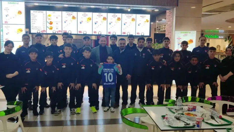 Erenler 54 Spor’dan Ferdi Nizamoğlu’na teşekkür