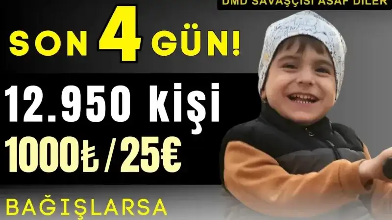 Asaf’ın umudu Dubai’deki tedavi; Sakarya halkının desteği bekleniyor