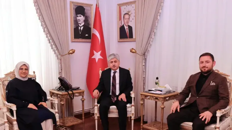 Prof. Dr. Hülya Terzioğlu'ndan Sakarya Valisi Rahmi Doğan'a nezaket ziyareti