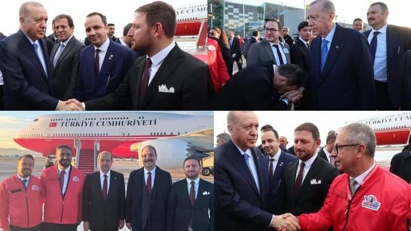 Cumhurbaşkanımızın Kıbrıs ziyaretinde Sakaryalı İş İnsanı Faruk Koç'ta yer aldı