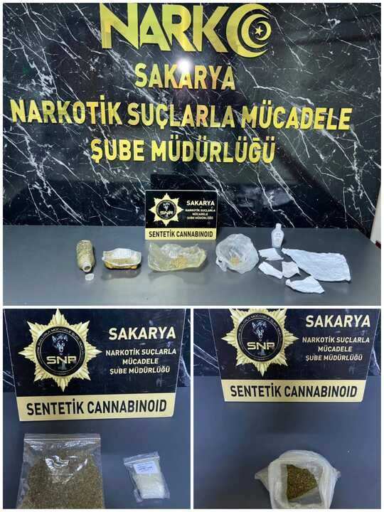 Sakarya'da 3 ayrı operasyonda 6 şahıs yakalandı