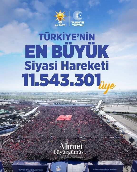 AK Parti Hendek Teşkilatından Üye Artışına Büyük Katkı