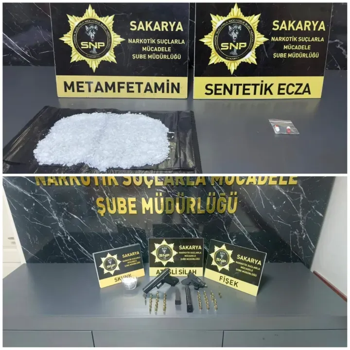 Adapazarı ve Erenler ilçelerinde uyuşturucu operasyonu 2 tutuklama